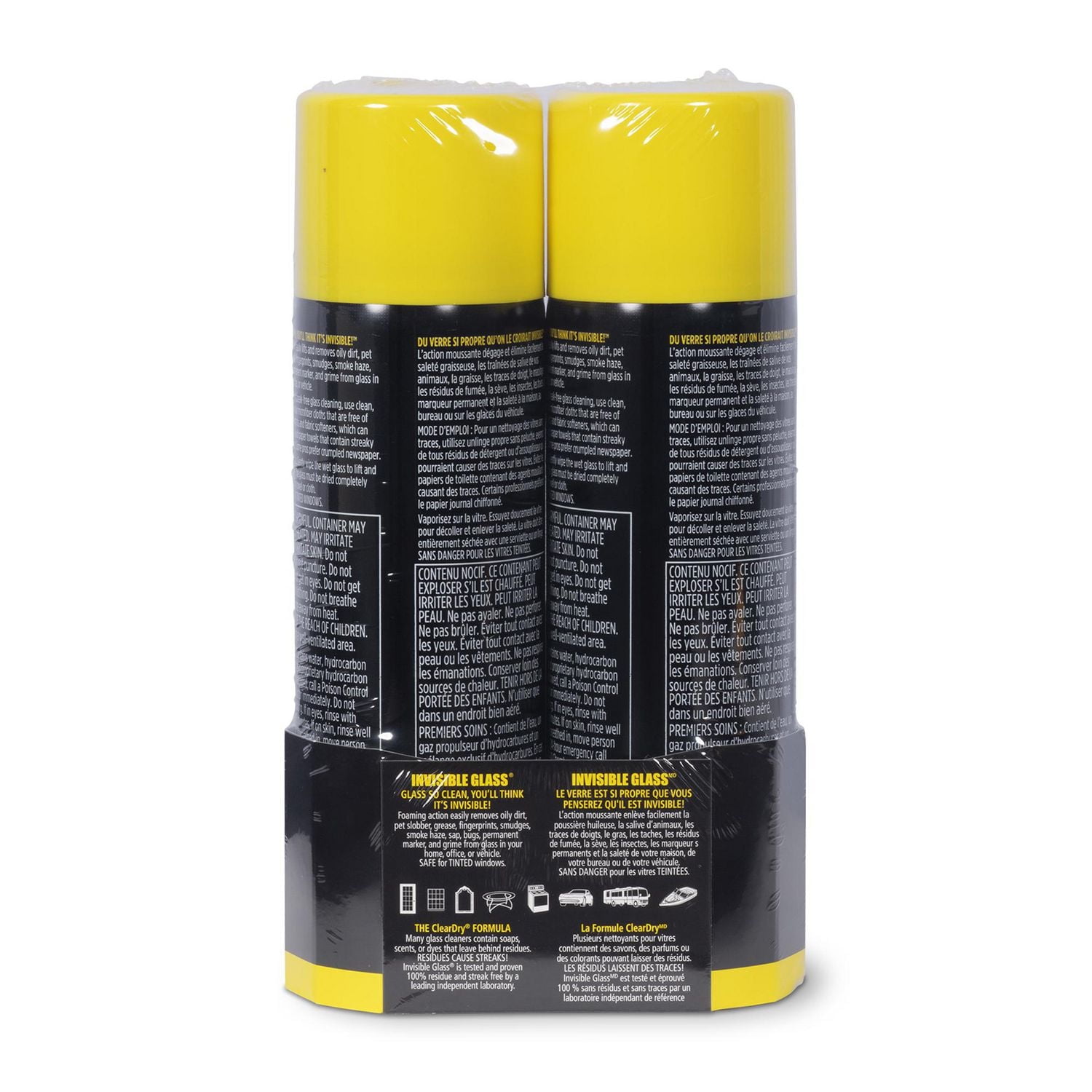Invisible Glass Aerosol 19oz 2-pack