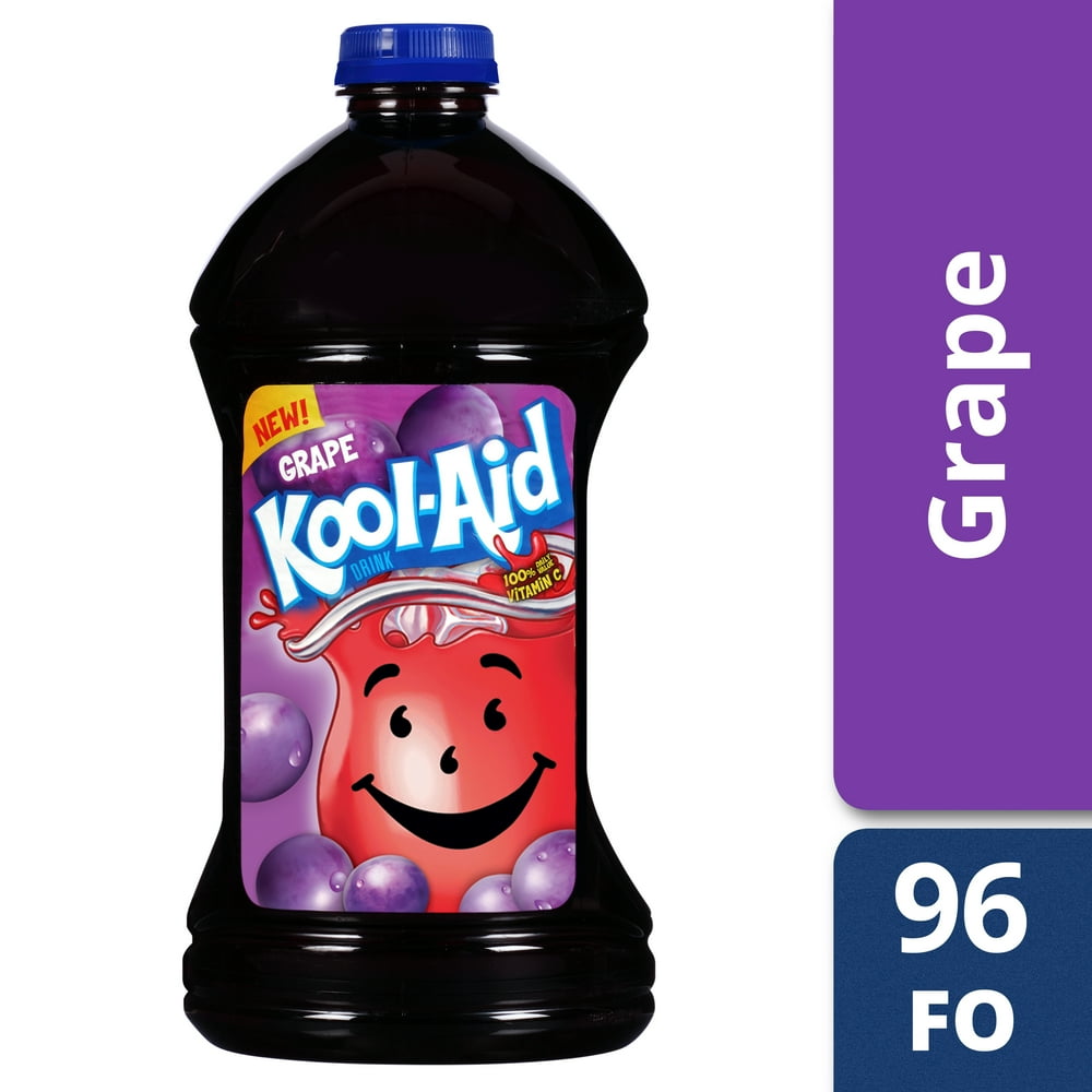 KoolAid Grape ReadytoDrink Soft Drink 96 fl oz Bottle
