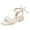 Beige, variant on Daznico Girls Dress Sandals Open Toe Ankle Strap Formal Shoes for Toddler Kids Wedding Party Occasions,12.5-13 Years