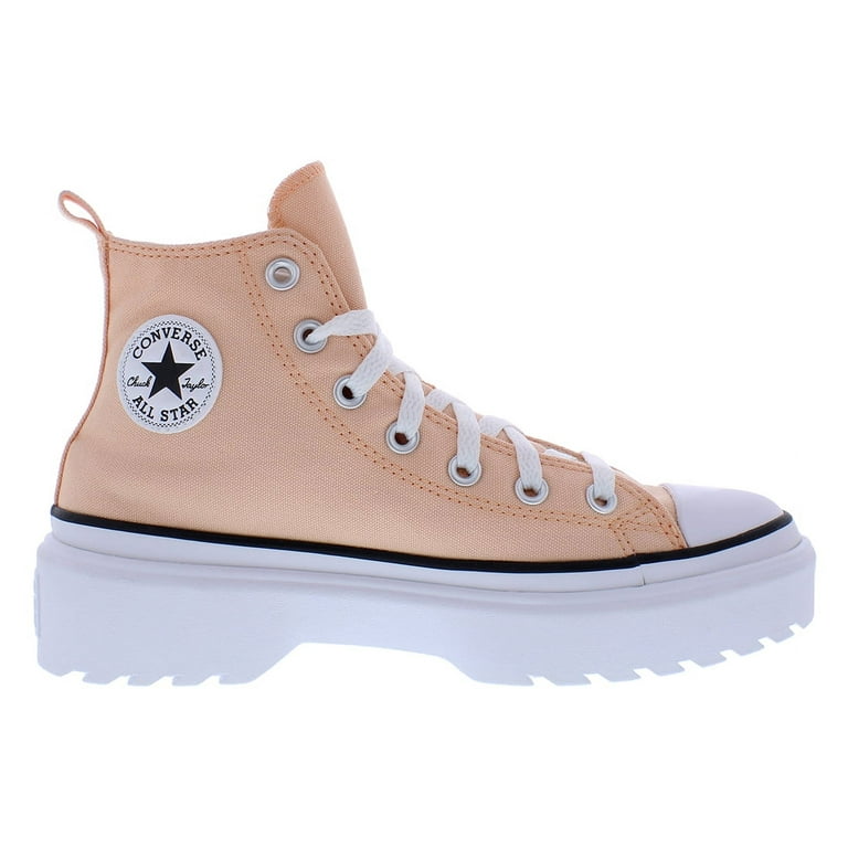 Converse Chuck Taylor All Star Lift Hi PS Girls Shoes Size 5 Color Cheeky Coral White Black Walmart