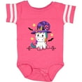 thumbnail image 3 of Inktastic Halloween Girls Unicorn Witch Girls Baby Bodysuit, 3 of 5