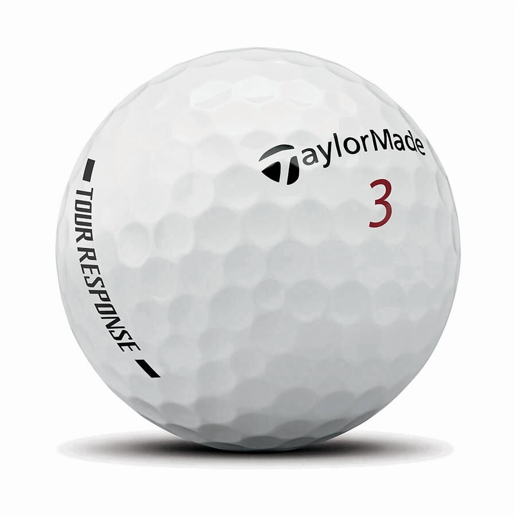 (4 pack) TaylorMade 2026 Tour Response Golf Balls 12pk, White