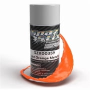 Spaz Stix 00369 Dark Orange Metallic Aerosol Paint 3.5oz Can