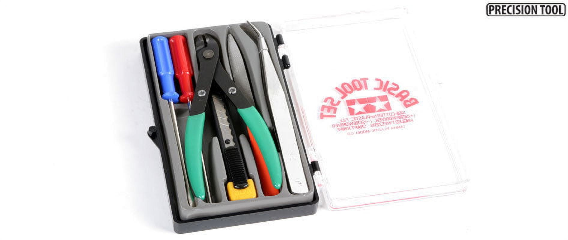 Tamiya TAM74016, Basic Tool Set "Finish" Tool Set, 6 Piece Pack