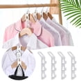 thumbnail image 5 of Home Textile Storage Wardrobe Organizer - Hanger Connector Hook 4PCS Hook for Cascading Hangers Space Saving Heavy Duty Closet Organizer 4PCS, 5 of 8