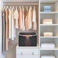 thumbnail image 4 of Yayeee Collapsible Cube Storage Bin with Lid Fabric Closet Decorative Basket with Handles, UFO with Hearts Pattern, 4 of 7