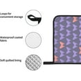 thumbnail image 5 of Butterfly Oven Mitts and Pot Holders 4 Pcs Sets for Kitchen, Cooking Gloves Heat Resistant Oven Mitt Gloves Non Slip Potholders BBQ Gloves for Baking, Grilling, BBQ, 5 of 6