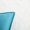 thumbnail image 4 of Juego de 2 fundas de cojín de terciopelo de 40x40, funda de cojín decorativa de terciopelo, cojín azul claro para sofá y cama, funda de almohada decorativa para el hogar, 4 of 4