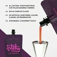thumbnail image 5 of Filthy Black Cherry Syrup - All Natural Black Cherry Syrup 8oz Pouch (3-Pack), 5 of 6