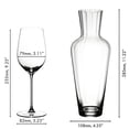 thumbnail image 2 of Juego de vasos Riedel Veritas Riesling y Zinfandel (paquete de 4) con decantador, 2 of 9