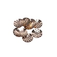 thumbnail image 1 of Qarigey Base de broche de 50 piezas, broches portátiles para manualidades, joyería, carcasa de disco de malla, Kit surtido, accesorios para Ropa, zapatos y accesorios Miscelánea Oro Qarigey AP018135-02, 1 of 6