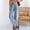 Light Blue, variant on Zysthvn Casual Jean Pants for Women Mid Rise Pleated Wide Trousers for Women Solid with Pockets Stretch Loose Pants