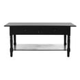 thumbnail image 4 of Safavieh Table Basse en Bois Bosco avec 2 Tiroirs, Noir Vieilli, 4 of 5