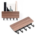 thumbnail image 4 of Key Hanger, Key Hook Durable Modern Easy To Install Key Holder  For Office For Living Room For Home Bamboo Color,Brown,Black, 4 of 8