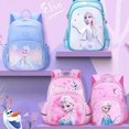 thumbnail image 2 of Mochila escolar primaria de la serie Elsa de Disney Frozen 2024 que reduce la carga Mochila linda de dibujos animados para niña Regalo de apertura para jardín de infantes, 2 of 5