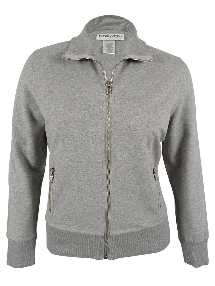 Download Bloomingdale's - women's mock neck zipper ponte track ...
