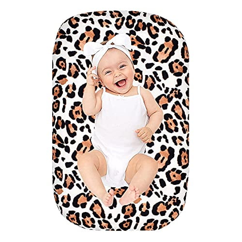 Little Jump Baby Lounger Cover for Newborn, Cotton Lounger Pillow Case