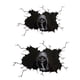 thumbnail image 2 of 2 pegatinas personalizadas con calavera para coche MACHAO 40X30CM, 2 of 5