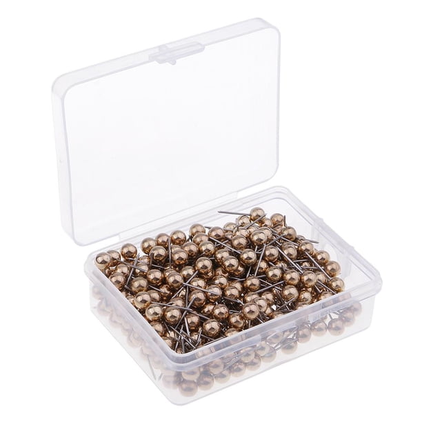 300 chinchetas para marcar, chinchetas para tableros de anuncios Oro