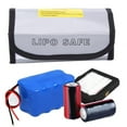 thumbnail image 1 of Garde-lipo, Sac de Protection contre la Charge de Batterie, Résistant aux Explosions et aux Radiations avec Design à Crochets et Boucles, Garde l'Atelier et la Famille du Feu Lipo, 1 of 7