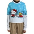 thumbnail image 4 of Hello Kitty Chandail de Noël Laid pour Femmes avec Traîneau à Tirer, 4 of 6