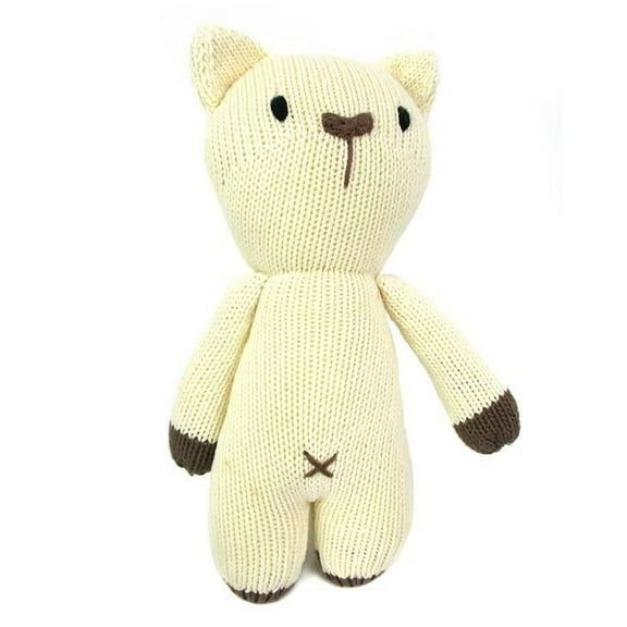 Hand Crochet Stuff Toy 8" Inches Knitting Bear Bobbie Plushy