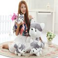 thumbnail image 6 of HUONA Husky Plush Toys Lovely and Comfortable Stuffed Soft Animal Pillow Dolls for Children and Girls Sleeping Mat Gifts 25cm, 6 of 10