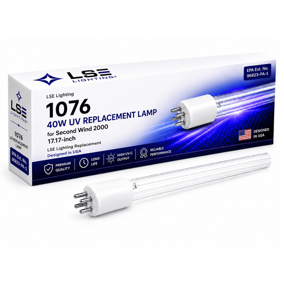 Second Wind 1076 Equivalent Lamp for 2000 2018 9000