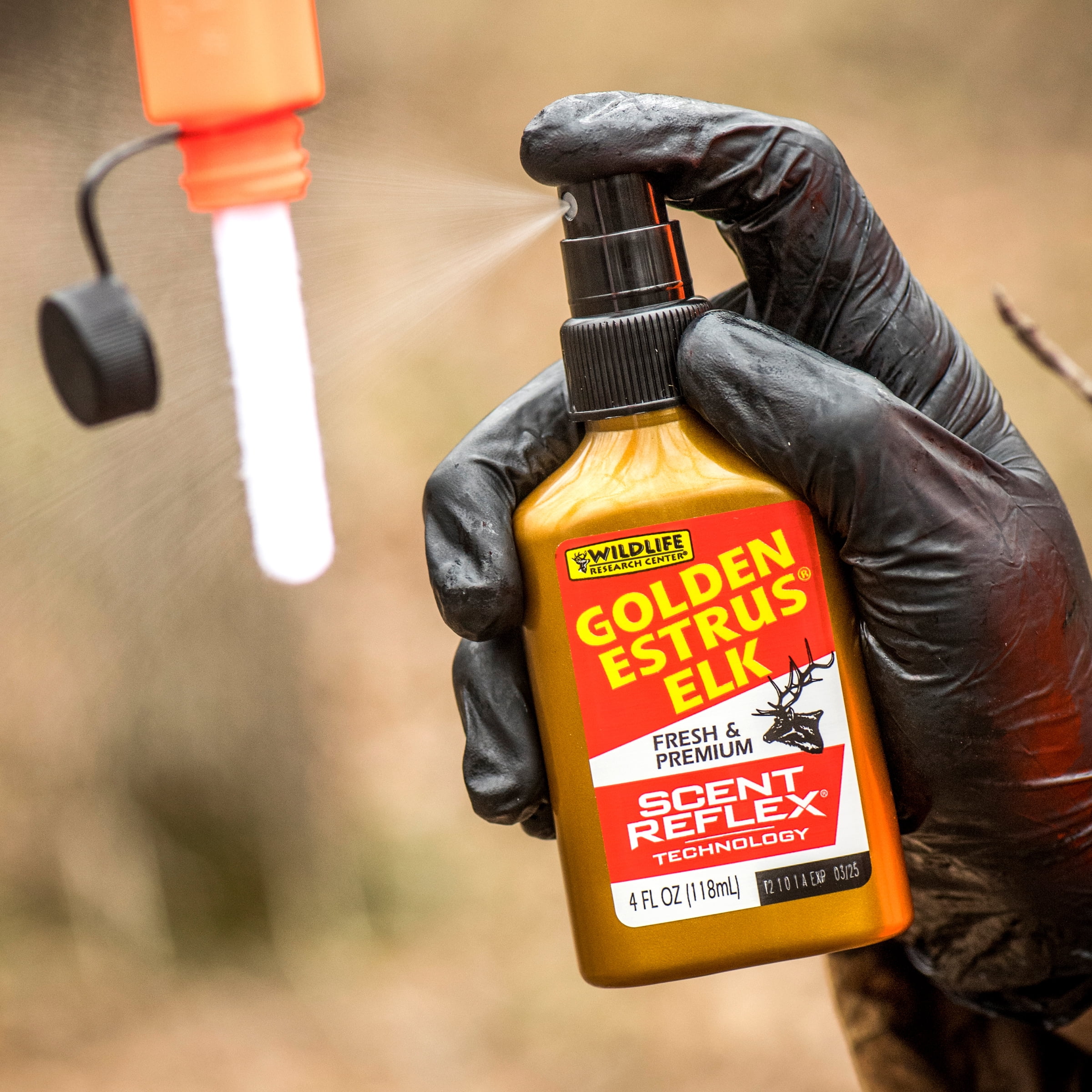Wildlife Research Center, Golden Estrus Elk 4 fl oz, Elk Urine Hunting Scent