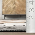 thumbnail image 2 of Nuloom Remy SpinClean Bold Geometric Machine Washable Area Rug, 7' x 9', Remy Ivory, 2 of 6