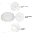thumbnail image 5 of Monyance Food Cover Microwave Splatter Cover Silicone Lid for Plate Dish Containers(11.02X11.02X3.94Inches), 5 of 10