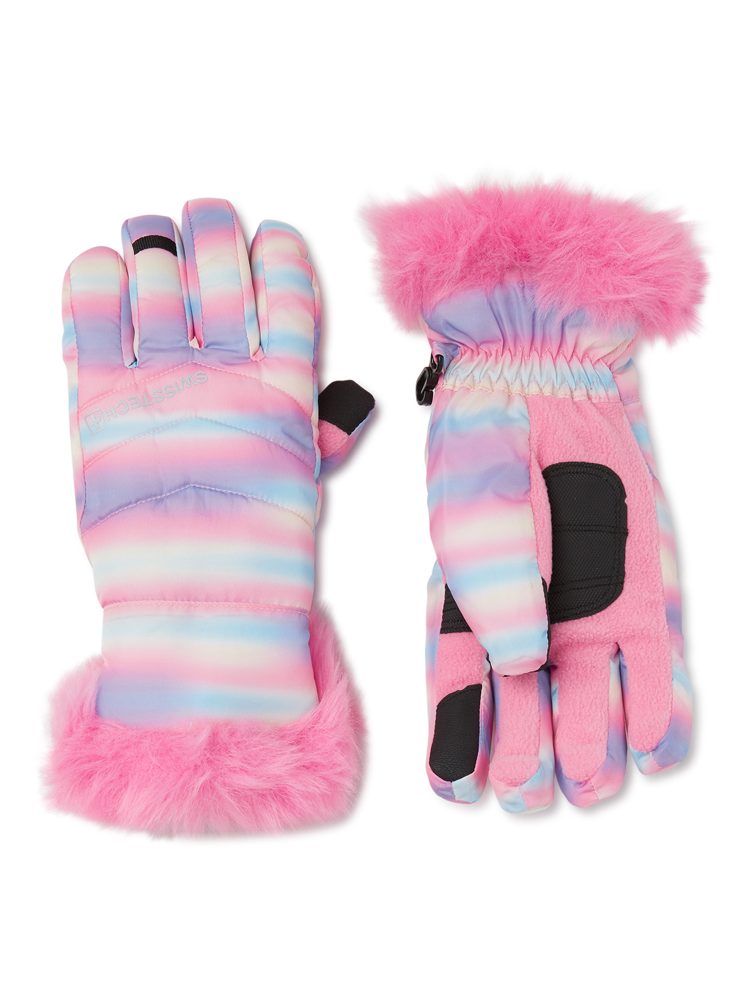 Swiss Tech Girls Ski Gloves, Sizes SXL