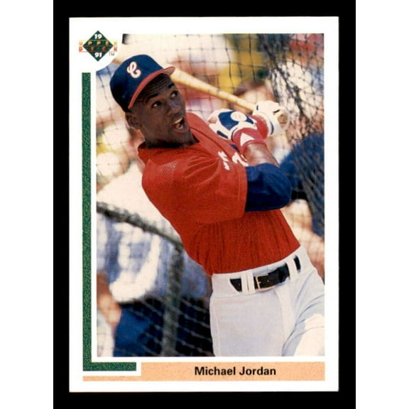 Michael Jordan SP Baseball Rookie Card 1991 Upper Deck #SP1