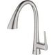 thumbnail image 2 of GROHE 32298DC3 Zedra Single-Handle Kitchen Faucet, Supersteel, 2 of 4