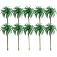 thumbnail image 1 of Model Coconut Palm Tree Landscape Model Tree, Lush green landscape model Palm trees Scenery, Coconut Palm Tree Miniature Plant Pots Bonsai Crafts Mini Landscape Landscape, 1 of 4