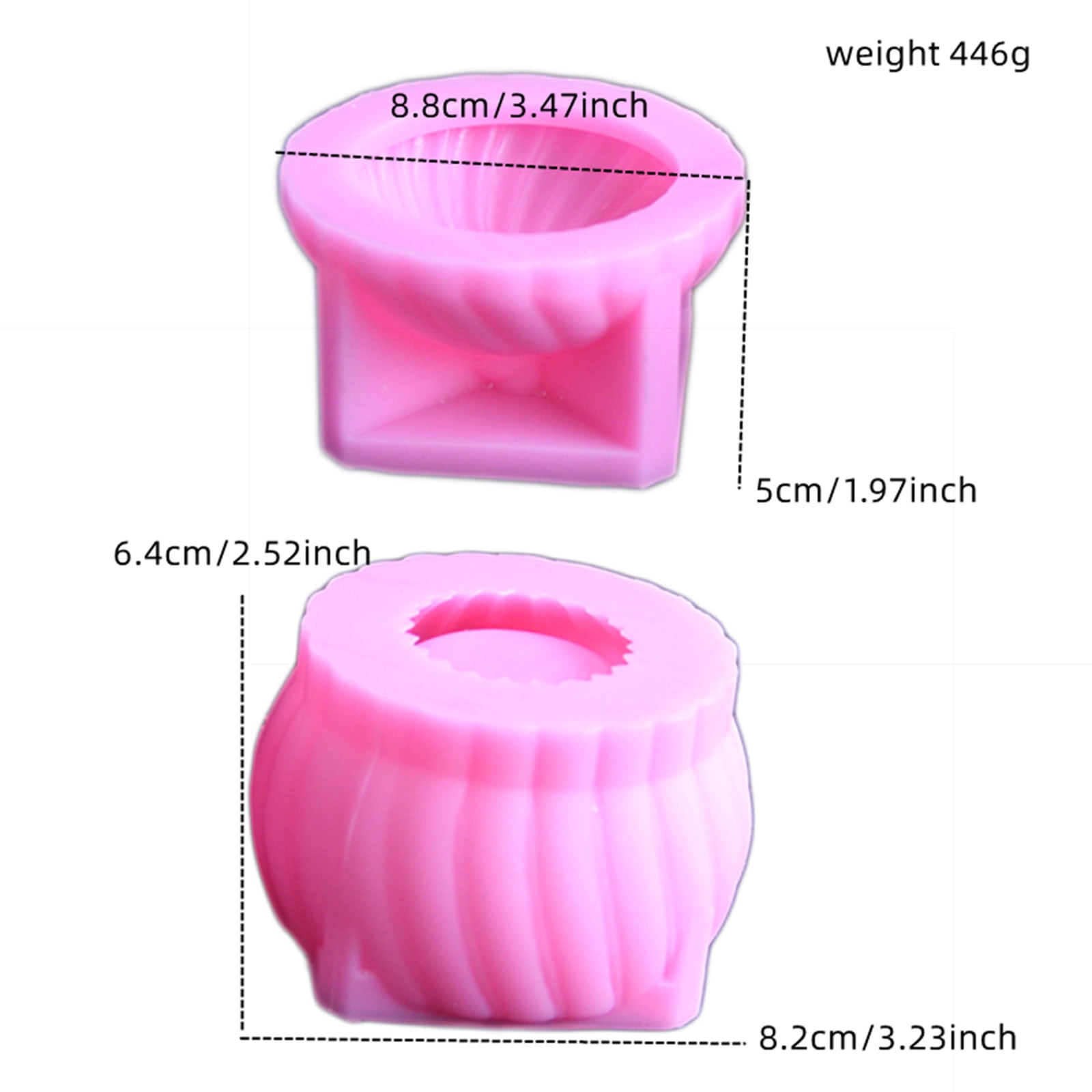 Delicate Sphere Jar Silicone Mold For Resin Storage Projects Including Holders And Christmas Gifts