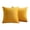 Orange, variant on AUQ 2Pcs Pillow Covers Comfortable touch Suitable for Various Home Decoration Styles Pillowcases Hidden Zipper Simple Design Versatile Square Cushion Case 18x18in,Red