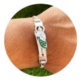 thumbnail image 1 of JOYARIS Pulsera Chica San Judas Tadeo Esclava Plata Ley 925 Zirconia Talla Largo/Ancho: 19.5 cm x 5 mm PT-0000199, 1 of 3