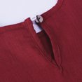 thumbnail image 4 of Ticikt Girls Flax Dress, Solid Sleeveless Ruffle Hem Casual Summer Sundress for Toddler/Little Kids,Color:, 4 of 6