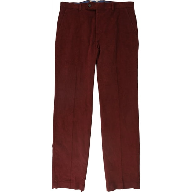 Ralph Lauren Pantalones de pana informales con frente plano para - Main Image