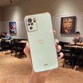 thumbnail image 1 of Funda de teléfono de silicona con corazón de amor chapado cuadrado para Xiaomi Redmi Note 10 Pro Max 4G 5G 10s RedmiNote10 Note10Pro Redmi10 10C Fivean unisex, 1 of 2