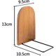 thumbnail image 2 of Natural Bamboo Bookend Large Capacity Office Book Ends Anti Slip Book Stand Holder Bookshelf Ends Fo, 2 of 5