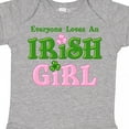 thumbnail image 4 of Inktastic Loves an Irish Girl Girls Baby Bodysuit, 4 of 5