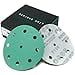 thumbnail image 3 of Serious Grit - 5-Inch 9-Hole 120 Grit Sanding Discs - Heavy-Duty Hook & Loop Film Discs - Sandpaper for Random Orbital Sanders - 50 Pack Box, 3 of 4