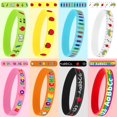 thumbnail image 3 of Pulseras de silicona JuneBrushs Welcome Back to School, 64 unidades, 3 of 7