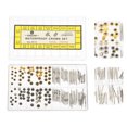thumbnail image 3 of 1 Box of Watch Crowns Replacements Watch Repairing Tools Copper Watch Crown Spare Parts, 3 of 9