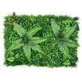 thumbnail image 2 of Ckraxd Artificial Green Plant Wall Decoration - Lifelike Plastic Lawn Panel - 40x60cm for Home, Garden, Event & Wall Decor, 2 of 4