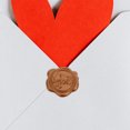 thumbnail image 6 of Raindrops Golden Self Adhesive Wax Seal Stickers for Decor Envelope and Invitations 20 Pieces, 6 of 8