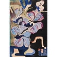 thumbnail image 2 of Ernst Ludwig Kirchner 13x18 Gold Ornate Wood Frame and Double Matted Museum Art Print Titled - Still Life with Orchids (Dancing Dreams) (1927), 2 of 4