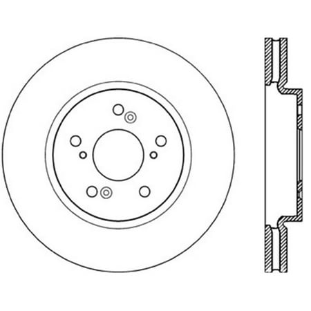 CENTRIC PARTS - SPORTSTOP CRYO Fits select: 2007-2016 HONDA CR-V, 2010-2011 HONDA ACCORD CROSSTOUR